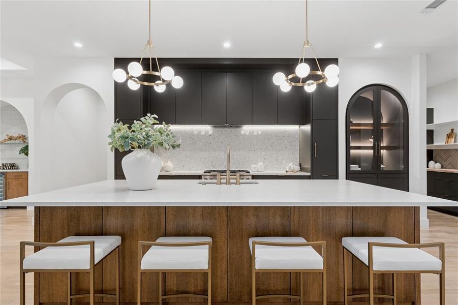 Furnished interior view inside a new home in , Dallas (Image 9).