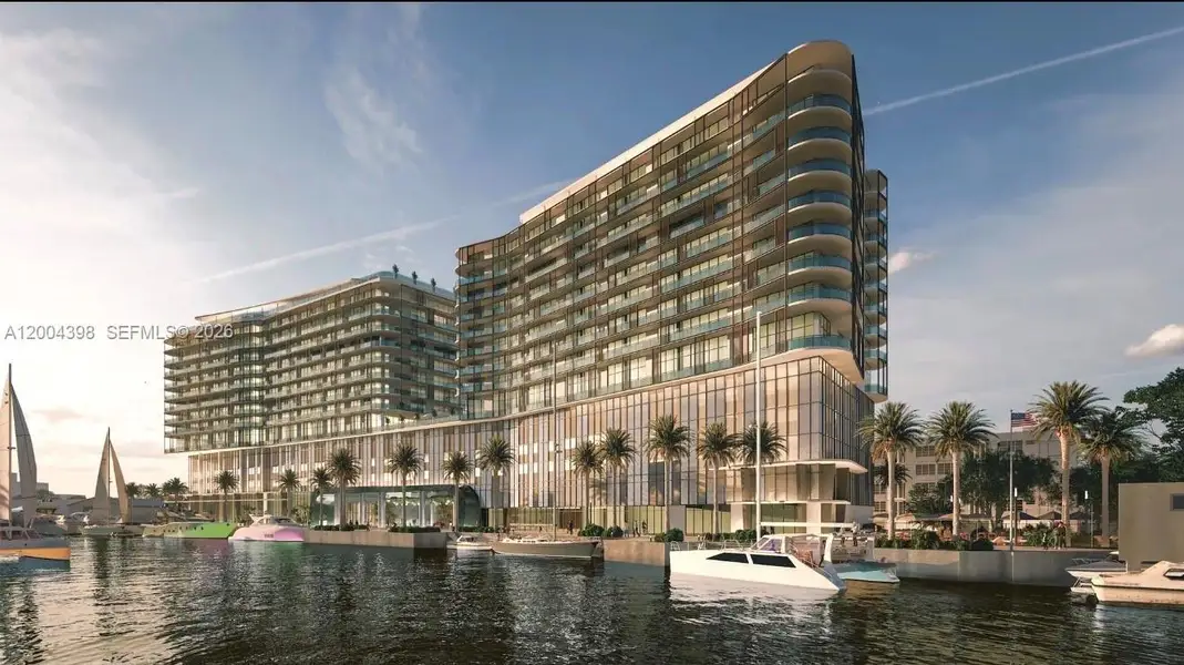 Condo located in Miami, FL showcasing its design and architecture (Image 3).