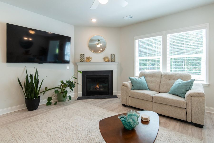 Furnished interior view inside a new home in , Johns Island (Image 12).