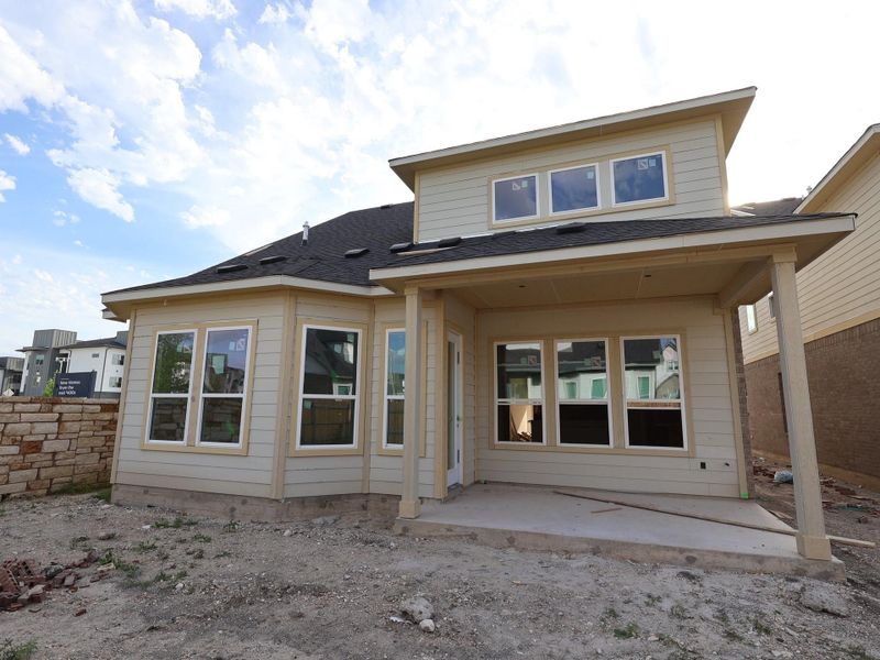 In-progress construction of a new home in Estancia West, Manchaca, TX (Image 9).
