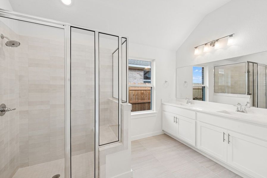 Furnished interior view inside a new home in University Heights, Round Rock (Image 18).