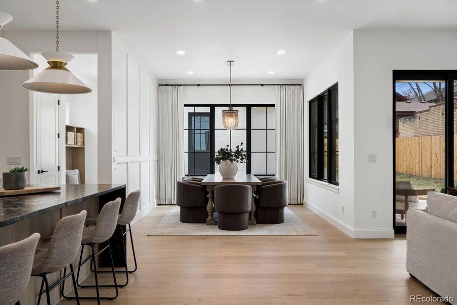Furnished interior view inside a new home in , Denver (Image 4).