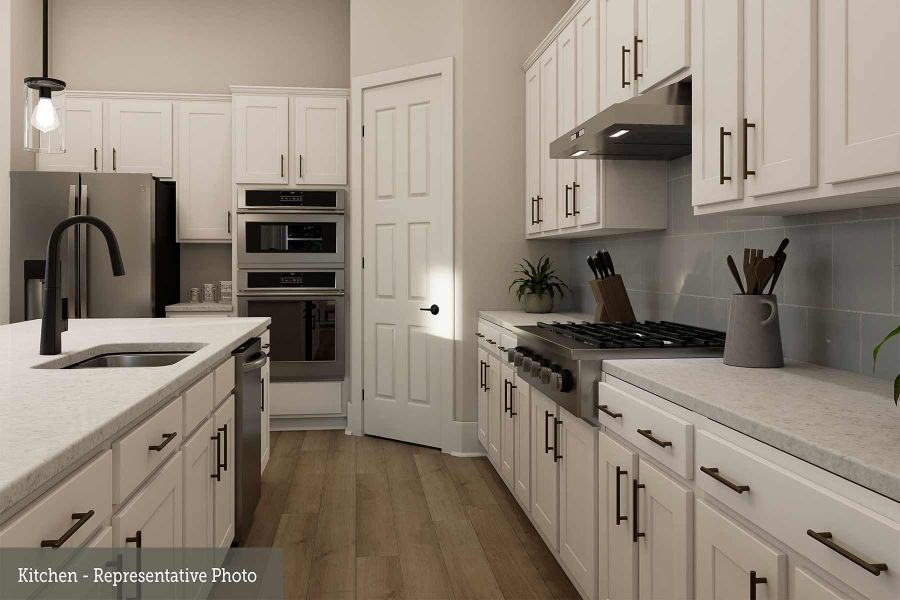 Representative furnished interior of a home built from the The Celina by David Weekley Homes in Goodland – Manor Series, Venus (Image 6).