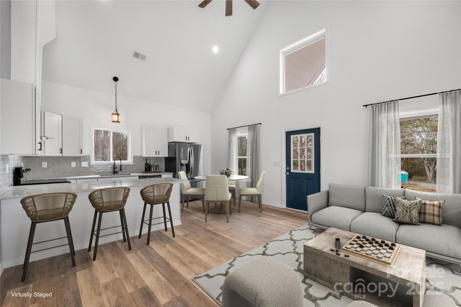 Furnished interior view inside a new home in , Shelby (Image 32).