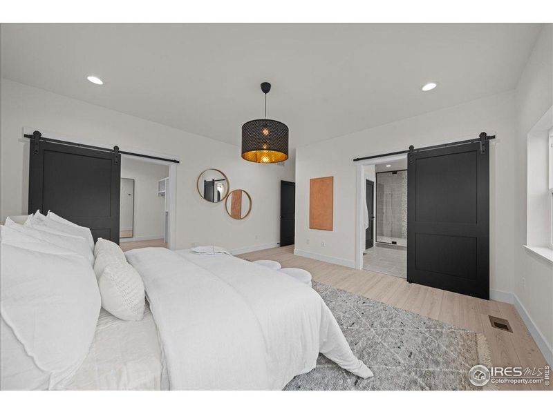 Furnished interior view inside a new home in , Berthoud (Image 38).