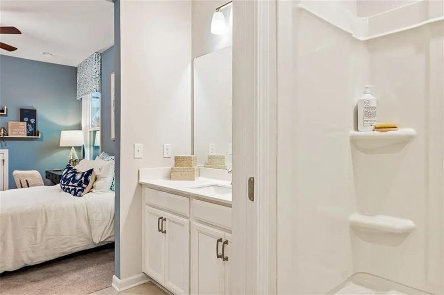 Furnished interior view inside a new home in Brookshire Manor, Canton (Image 11).