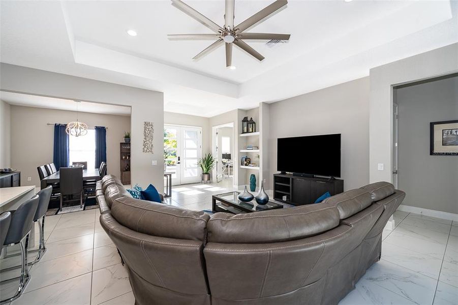 Furnished interior view inside a new home in , St. Cloud (Image 15).