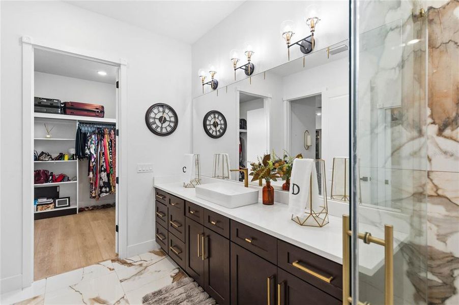 Furnished interior view inside a new home in , Groveland (Image 53).