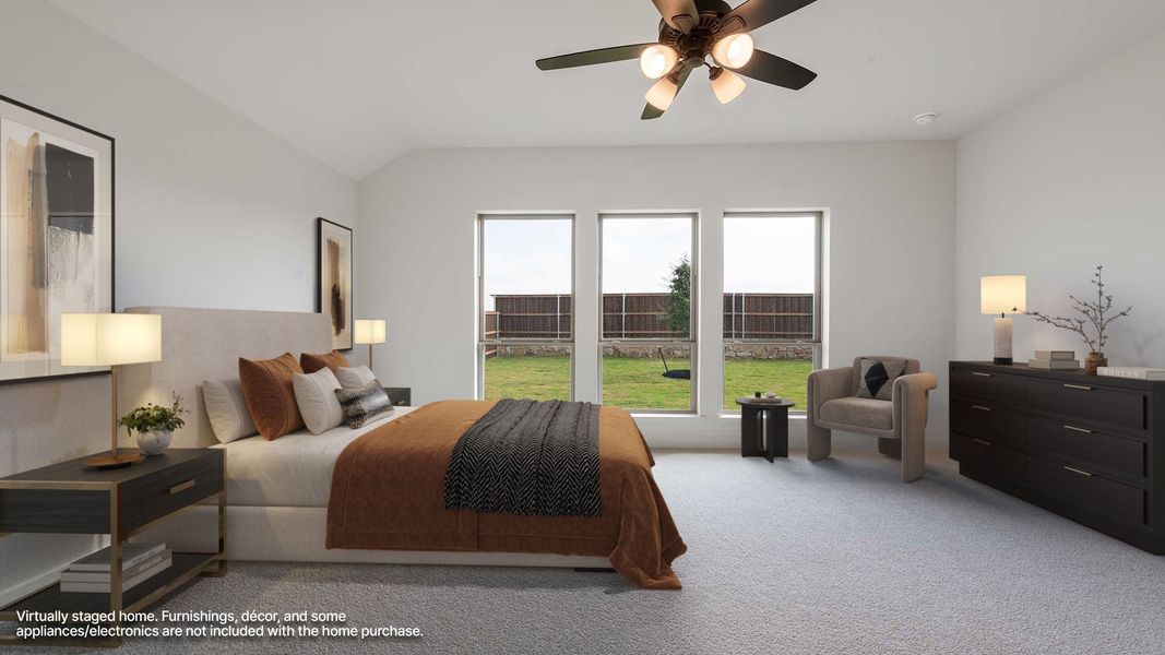 Furnished interior view inside a new home in Meraki, Forney (Image 6).