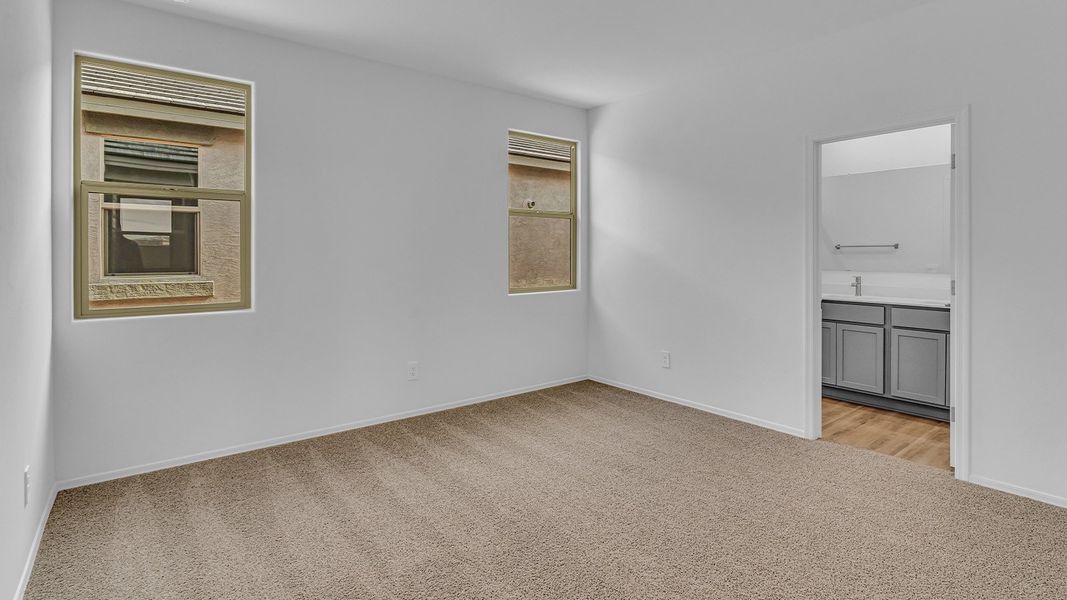 Representative unfurnished interior of a home built from the Brooke by D.R. Horton in Coronet at Gladden Farms, Marana (Image 33). Representative unfurnished interior of a home built from the Brooke by D.R. Horton in Coronet at Gladden Farms, Marana (Image 33).