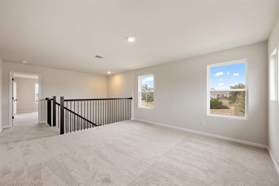 Spacious, unfurnished interior of a new home in Cannon Ranch, Dripping Springs (Image 21).