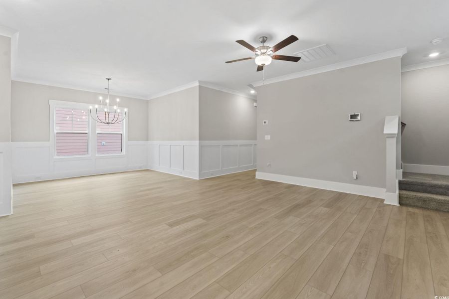 Spacious, unfurnished interior of a new home in White Oak Estates, Conway (Image 27).