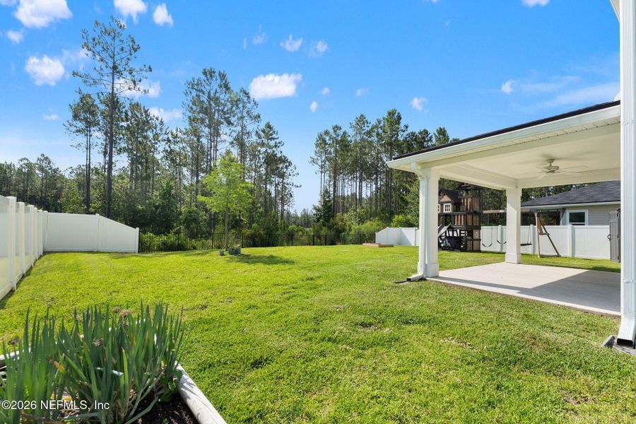 Exterior details and patio area of a home in , Orange Park (Image 16). Exterior details and patio area of a home in , Orange Park (Image 16).