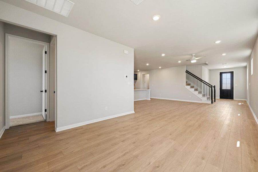 Spacious, unfurnished interior of a new home in Cannon Ranch, Dripping Springs (Image 21).