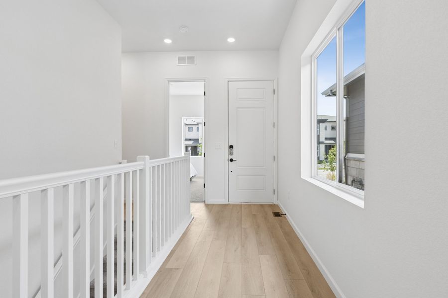 Spacious, unfurnished interior of a new home in Westside Crossing, Berthoud (Image 20). Spacious, unfurnished interior of a new home in Westside Crossing, Berthoud (Image 20).