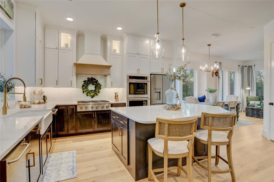 Furnished interior view inside a new home in , Richmond (Image 10).