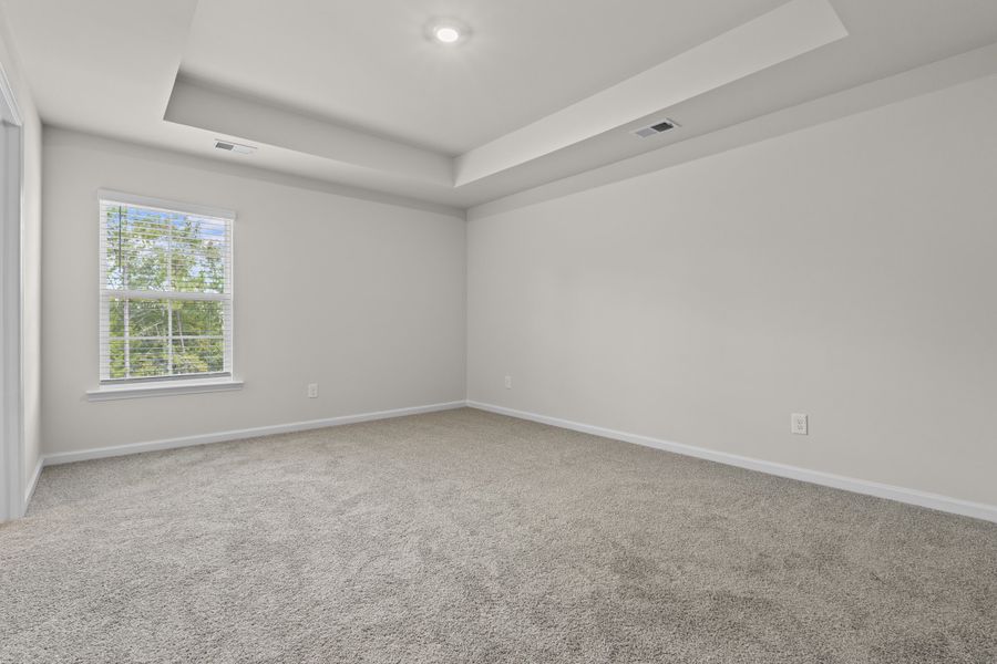 Representative unfurnished interior of a home built from the Cedar B by McGuinn Homes in Willow Lake, Blythewood (Image 20).