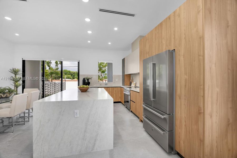 Furnished interior view inside a new home in , Miami (Image 16).