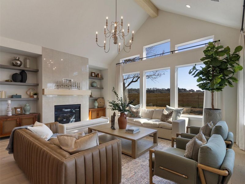 Furnished interior view inside a new home in , Smithville (Image 29). Furnished interior view inside a new home in , Smithville (Image 29).