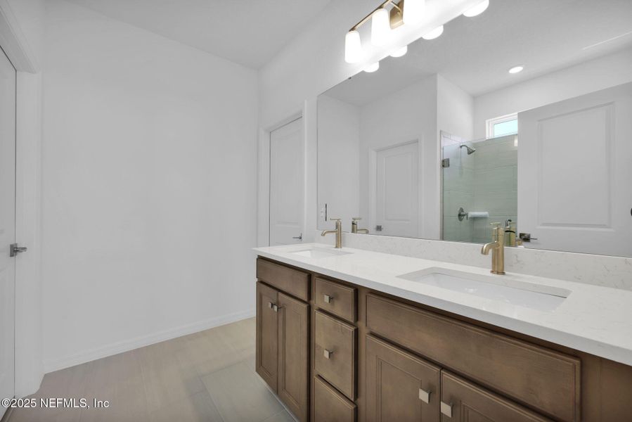 Furnished interior view inside a new home in Bradley Creek, Green Cove Springs (Image 16).