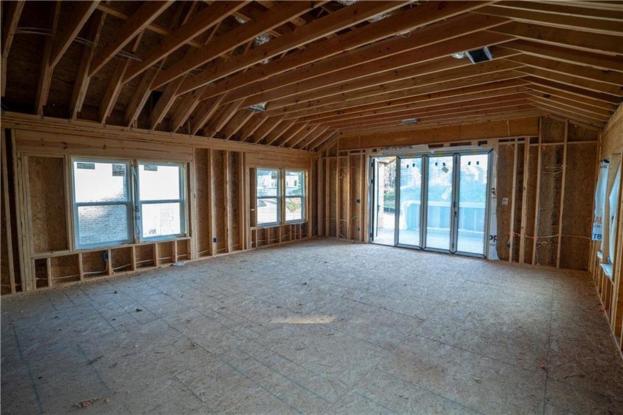 In-progress construction of a new home in , Fairburn, GA (Image 21).
