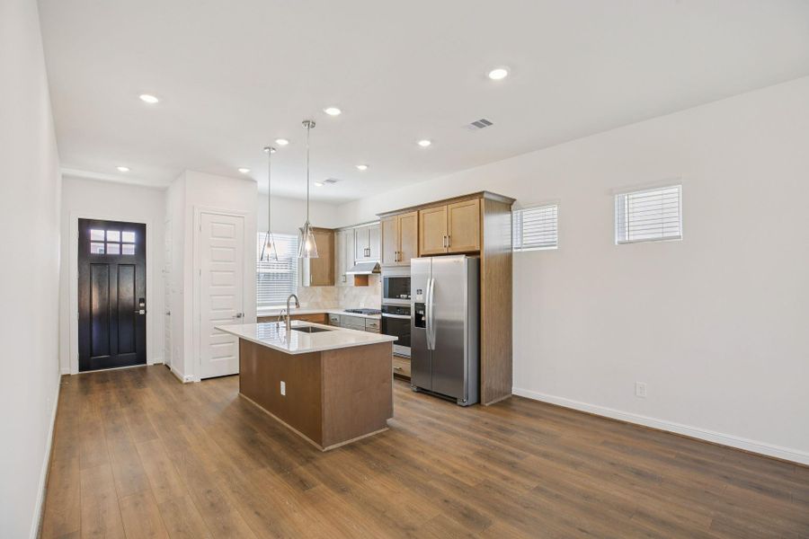 Furnished interior view inside a new home in Pinewood Trails - Luxe Series, Atascocita (Image 11).