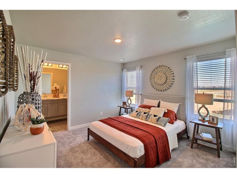 Furnished interior view inside a new home in Liberty Draw, Evans (Image 25). Furnished interior view inside a new home in Liberty Draw, Evans (Image 25).