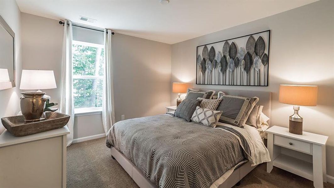 Furnished interior view inside a new home in Twin Lakes, Hoschton (Image 8).