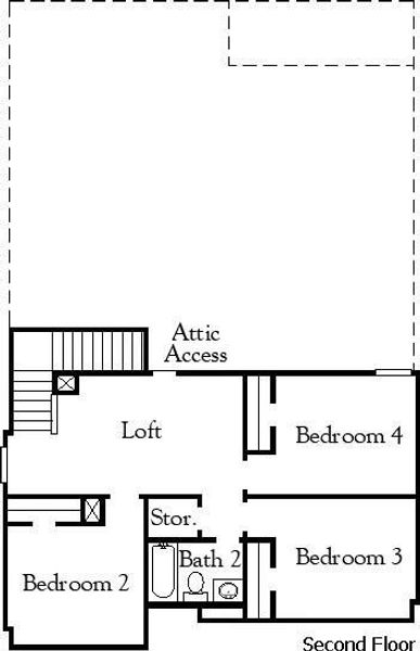 2D floor plan layout of this home in Cypress Green, Hockley, TX (Image 3). 2D floor plan layout of this home in Cypress Green, Hockley, TX (Image 3).