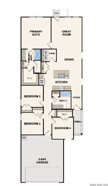 2D floor plan layout of this home in Agave, San Antonio, TX (Image 2). 2D floor plan layout of this home in Agave, San Antonio, TX (Image 2).