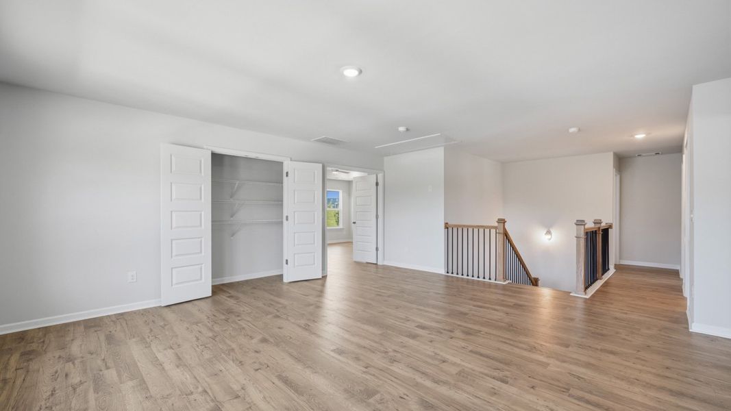 Spacious, unfurnished interior of a new home in The Gates at Pates Creek, Hampton (Image 21).