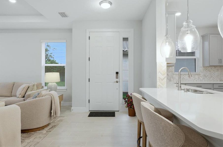 Furnished interior view inside a new home in , Bradenton (Image 8). Furnished interior view inside a new home in , Bradenton (Image 8).