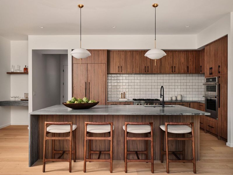 Furnished interior view inside a new home in , Austin (Image 7).