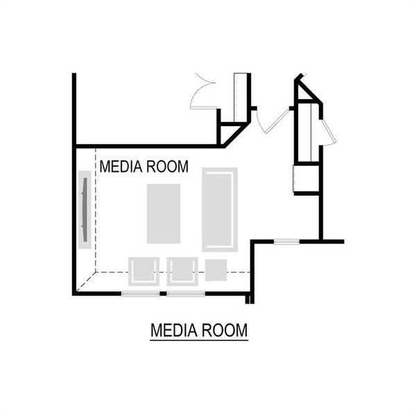 2D floor plan layout of this home in Madero, Haslet, TX (Image 4).
