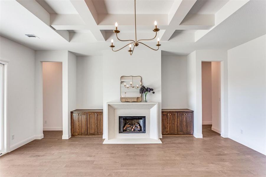 Furnished interior view inside a new home in Parker Ridge, Weatherford (Image 8).