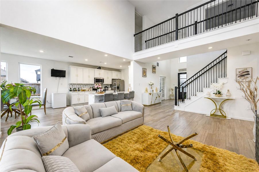 Furnished interior view inside a new home in Harvest Green, Richmond (Image 6).