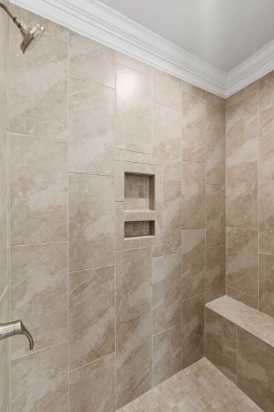 Representative interior finishes for a home built from the Cosmopolitan by Keystone Homes NC in Weybridge, Burlington (Image 25). Representative interior finishes for a home built from the Cosmopolitan by Keystone Homes NC in Weybridge, Burlington (Image 25).