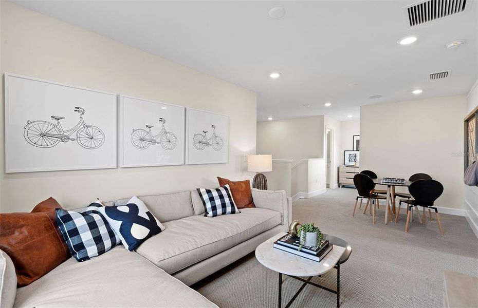 Furnished interior view inside a new home in Talon Preserve on Palmer Ranch, Nokomis (Image 22).