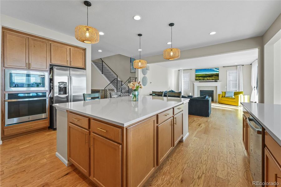Furnished interior view inside a new home in Settler's Crossing, Commerce City (Image 9).