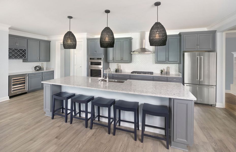 Furnished interior view inside a new home in Del Webb North Myrtle Beach, Myrtle Beach (Image 16).