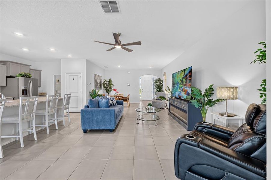 Furnished interior view inside a new home in JB Ranch, Ocala (Image 36).