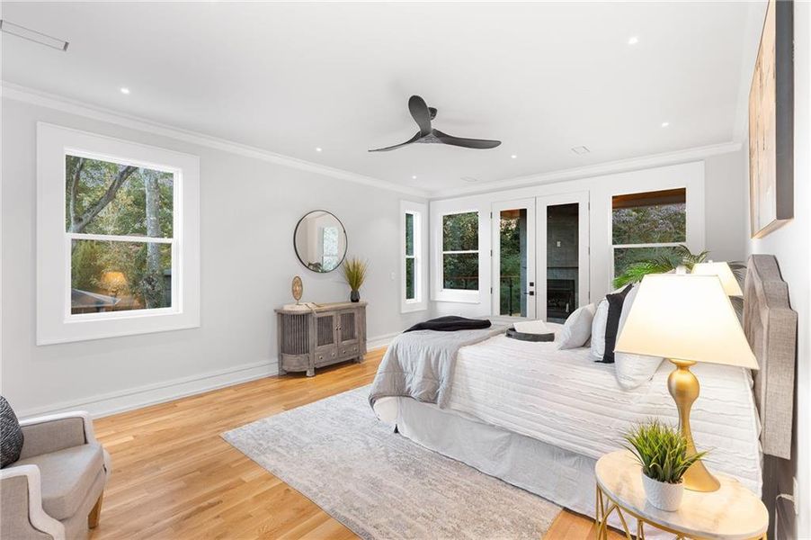 Furnished interior view inside a new home in , Decatur (Image 36).