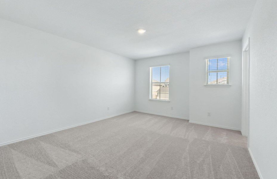 Spacious, unfurnished interior of a new home in Santa Rita Ranch, Liberty Hill (Image 15). Spacious, unfurnished interior of a new home in Santa Rita Ranch, Liberty Hill (Image 15).