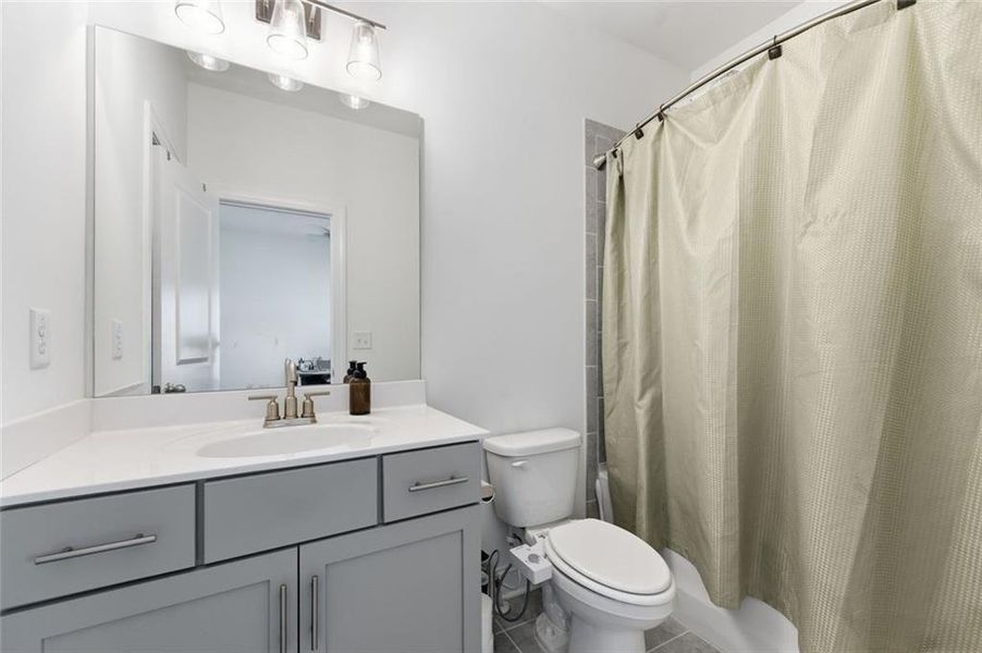 Furnished interior view inside a new home in , Duluth (Image 27).