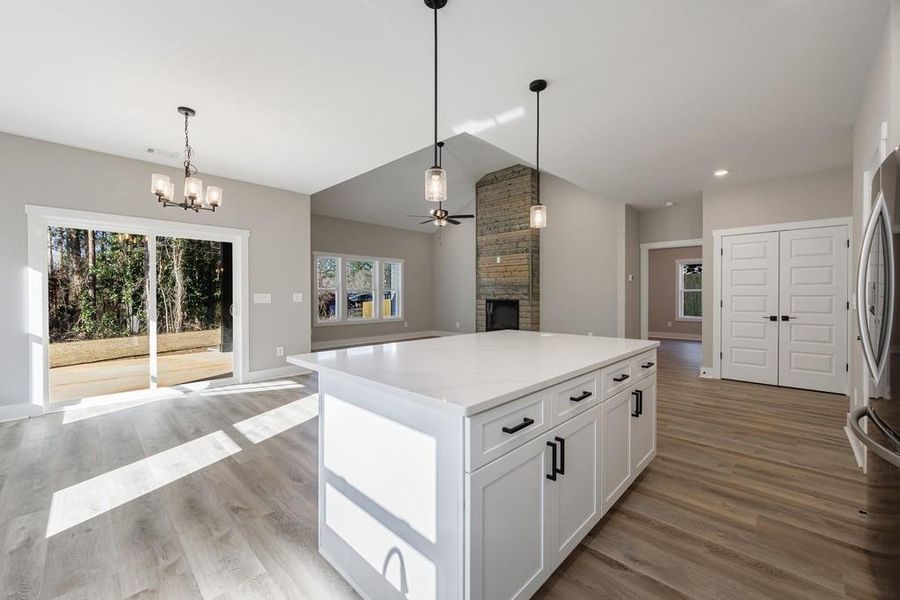 Furnished interior view inside a new home in , Carrollton (Image 35).