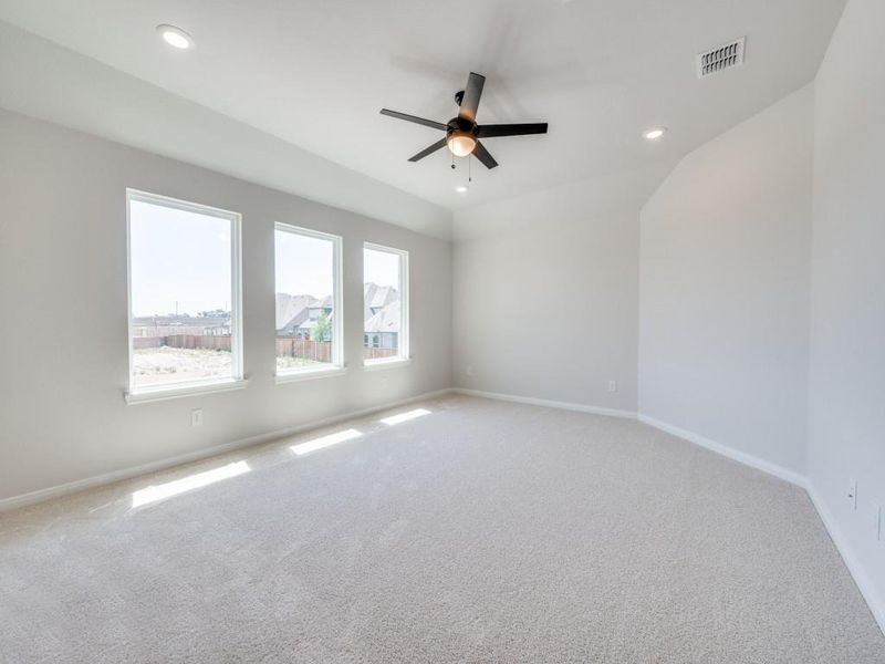 The family fun time never ends in this fantastic game room!