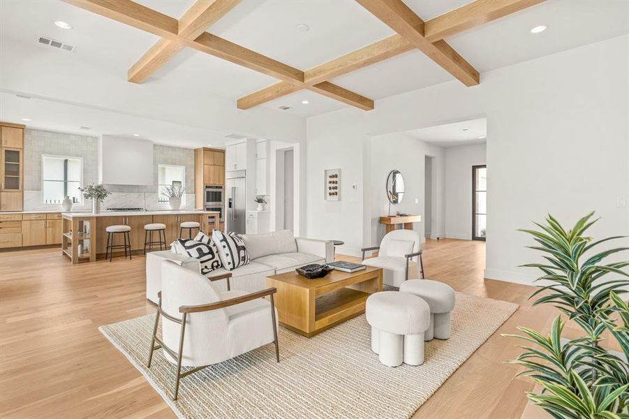 Furnished interior view inside a new home in , Fort Worth (Image 18).