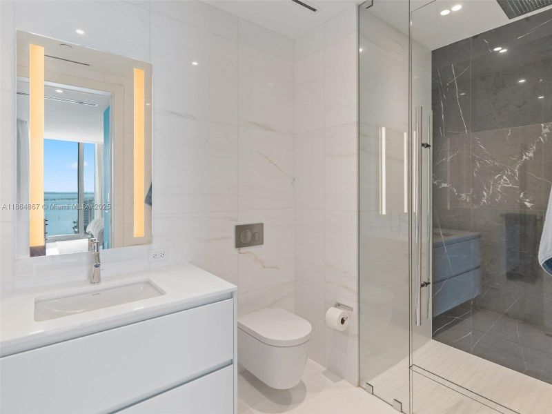 Furnished interior view inside a new home in , Miami (Image 3).