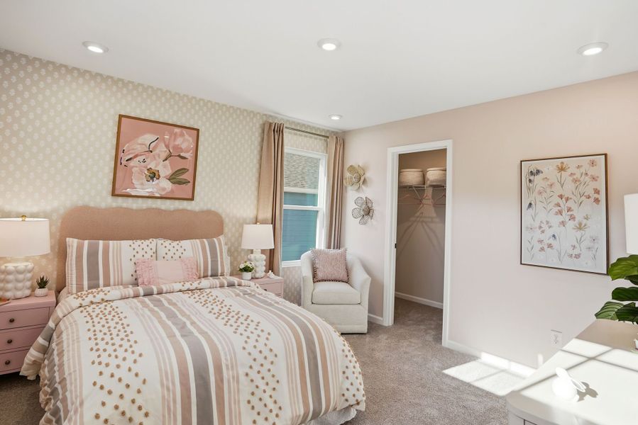 Redwood Model upstairs bedroom