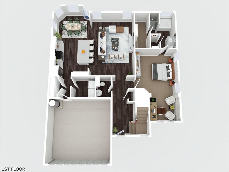 2D floor plan layout of this home in , College Station, TX (Image 7). 2D floor plan layout of this home in , College Station, TX (Image 7).